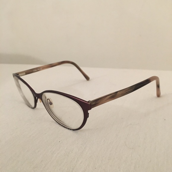 Vera Wang V307 Cat Eye Glasses Frames 53-16-133 - Picture 9 of 11